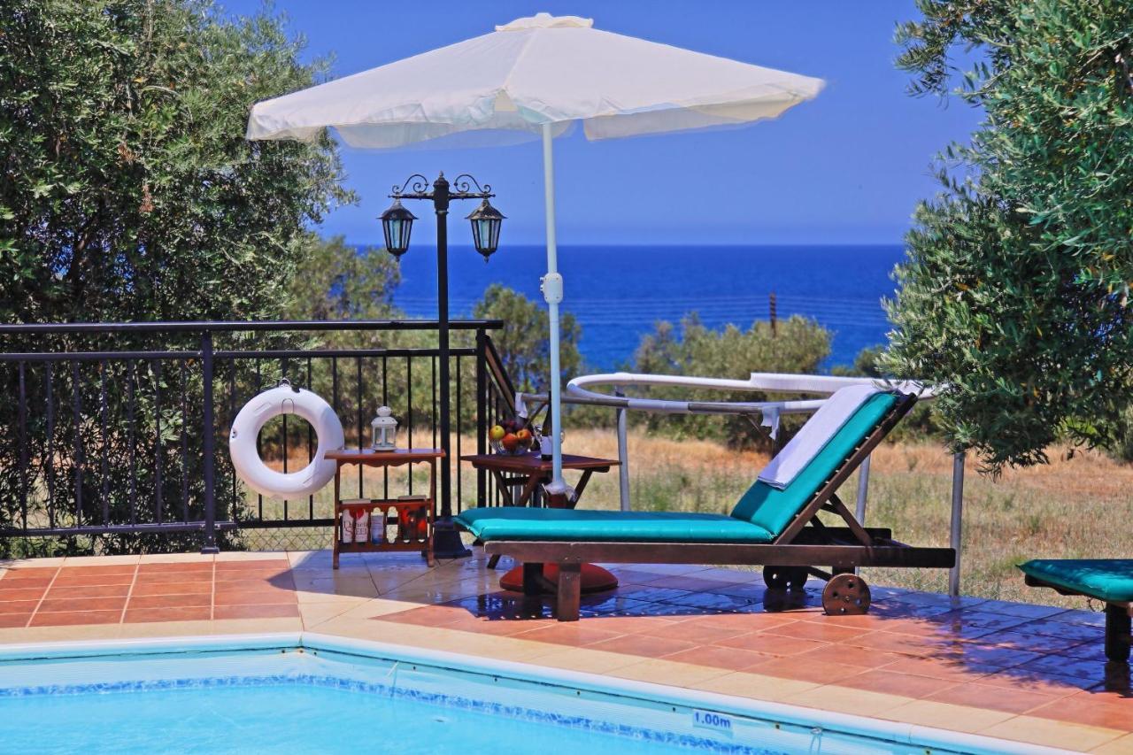 Marilena Sunset Villa 1 포모스 외부 사진